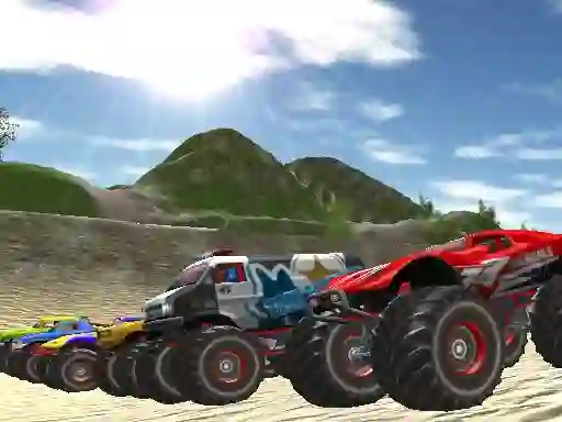 Gêm Offroad Monster Trucks ar-lein