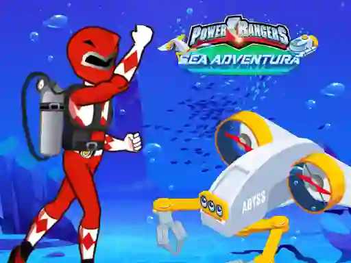 Gêm Power rangers Sea adventura ar-lein