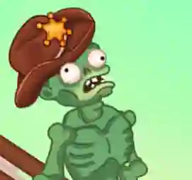 Gêm Cowboy Zombie ar-lein