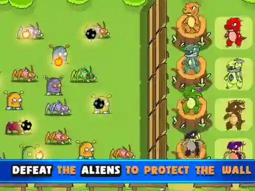 Gêm Tower Defense Dragon Merge ar-lein