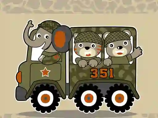 Gêm Army Weapon Vehicles Match 3 ar-lein