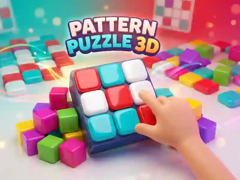 Gêm Pattern Puzzle 3D ar-lein