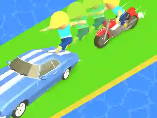 Gêm Vehicle Fun Race ar-lein