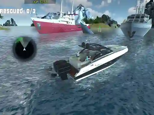 Gêm American Boat Rescue Simulator ar-lein