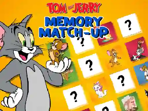 Gêm Tom and Jerry Memory Match Up ar-lein