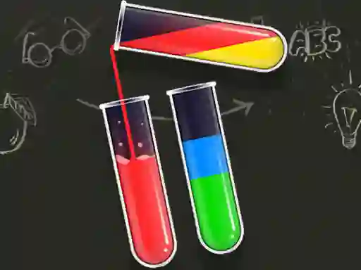 Gêm Color Water Sort ar-lein