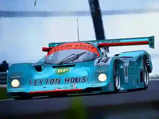Gêm Super Fast Cars Puzzle ar-lein