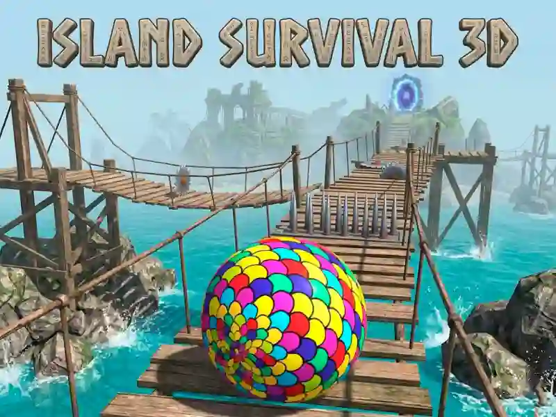 Gêm Island Survival 3d ar-lein