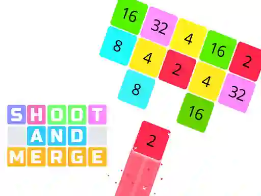 Gêm Shoot And Merge The Numbers ar-lein