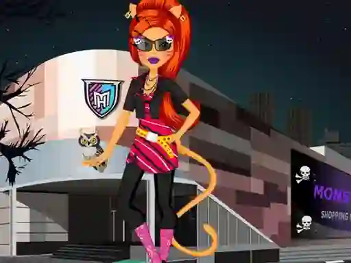 Gêm Monster Shopping Dressup ar-lein