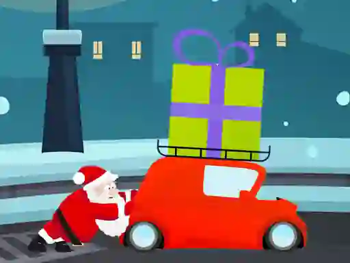 Gêm Christmas Cars Match 3 ar-lein