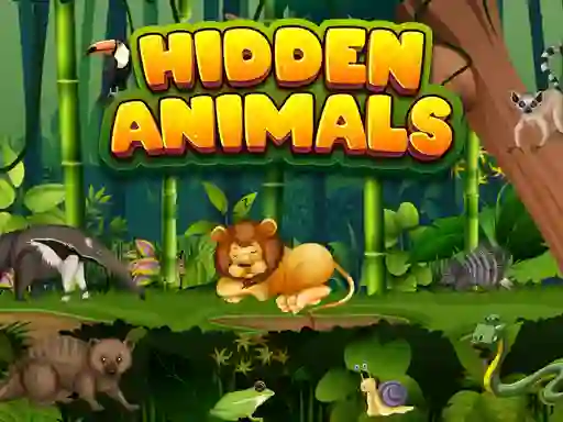 Gêm Hidden Animals ar-lein