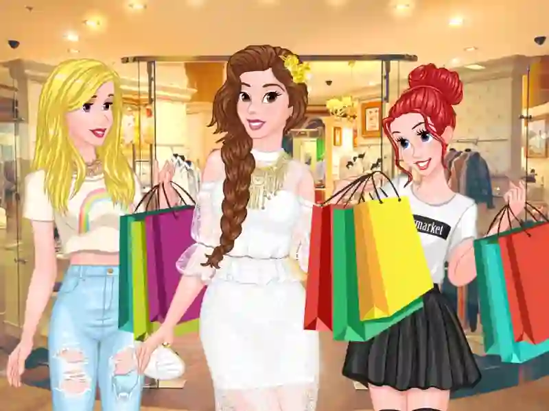 Gêm Princesses: Fashion Shopaholic ar-lein