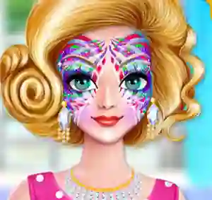 Gêm Alyssa`s Face Art and care ar-lein
