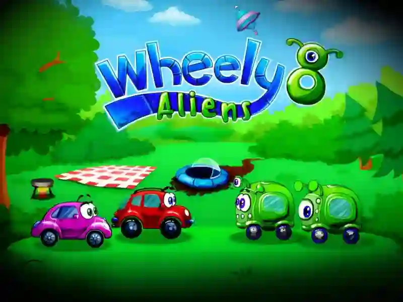 Gêm Wheely 8 Aliens ar-lein