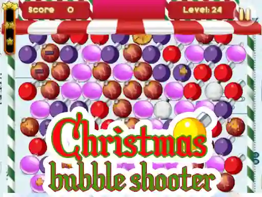 Gêm Christmas Bubble Shooter 2019 ar-lein
