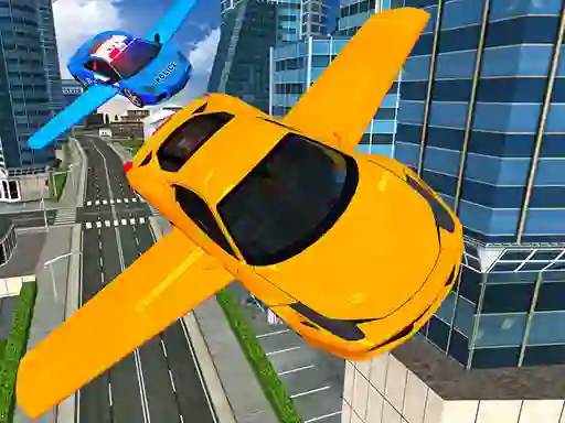 Gêm Flying Car Simulator 3D ar-lein