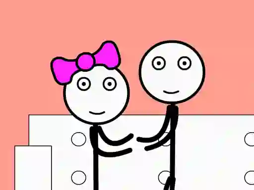 Gêm Stickman Prison and Love ar-lein