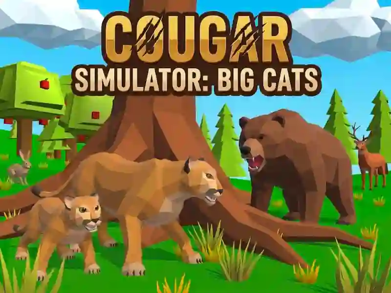 Gêm Cougar Simulator: Big Cats ar-lein