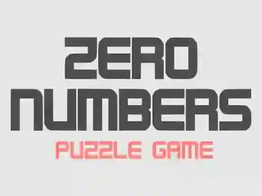 Gêm Zero Numbers Puzzle Game ar-lein
