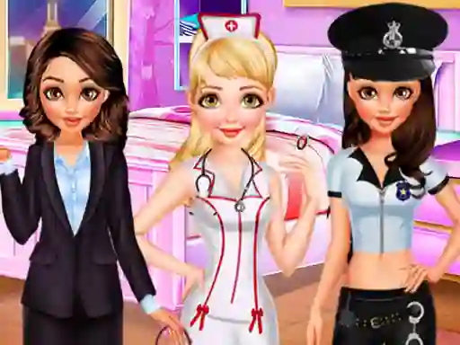 Gêm BFF Princess Career Photoshoot ar-lein
