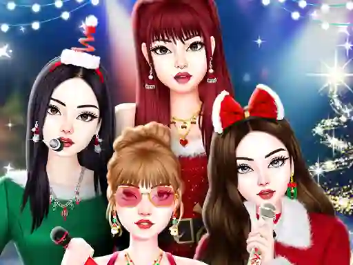 Gêm Black Pink Christmas Concert ar-lein