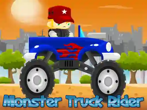 Gêm Monster Truck Rider ar-lein