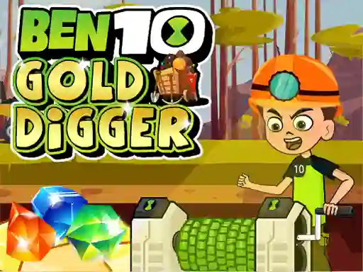 Gêm Ben 10 Gold Digger ar-lein