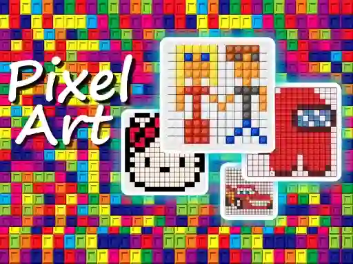 Gêm Pixel Art Challenge ar-lein