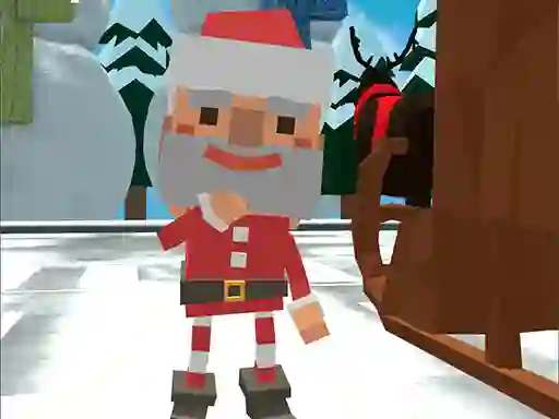 Gêm Christmas Runner ar-lein