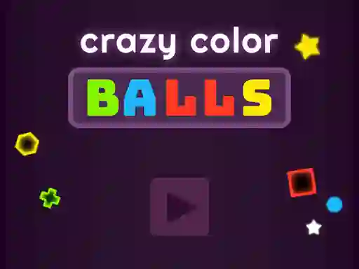 Gêm Crazy Color Balls ar-lein