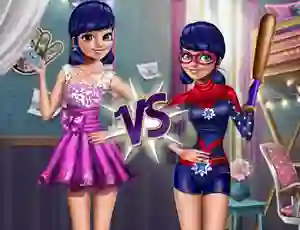 Gêm Good vs Bad Girl ar-lein
