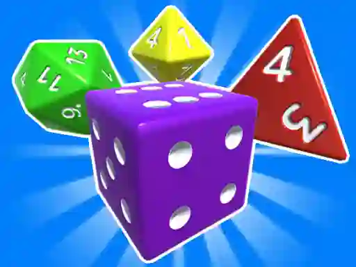 Gêm Idle Dice 3D: Incremental Game ar-lein