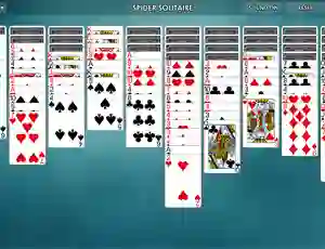 Gêm Spider Solitaire ar-lein