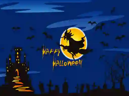 Gêm Halloween Spot Difference ar-lein
