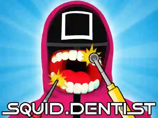 Gêm Squid Dentist Game ar-lein