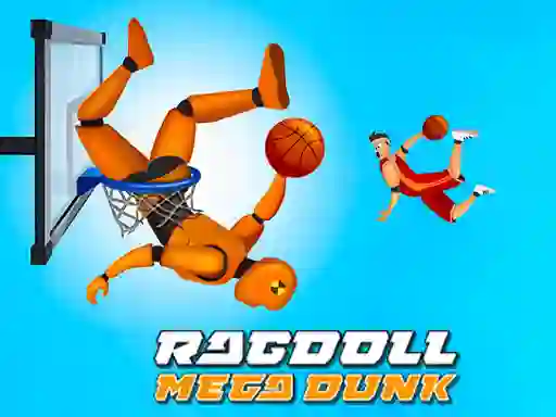 Gêm Ragdoll Mega Dunk ar-lein