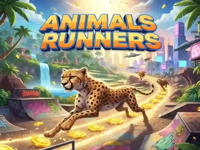 Gêm Animals Runners ar-lein