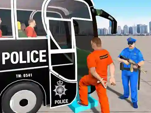 Gêm US Police Prisoner Transport ar-lein