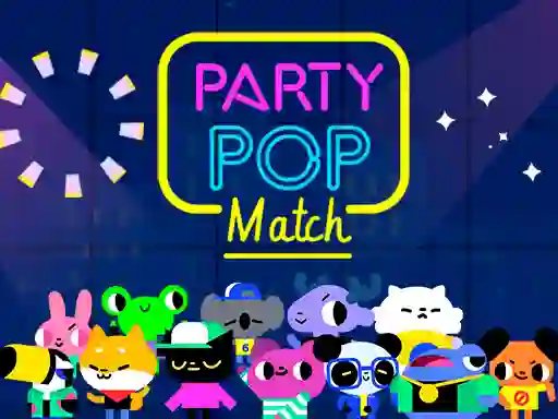 Gêm Party Pop Match ar-lein