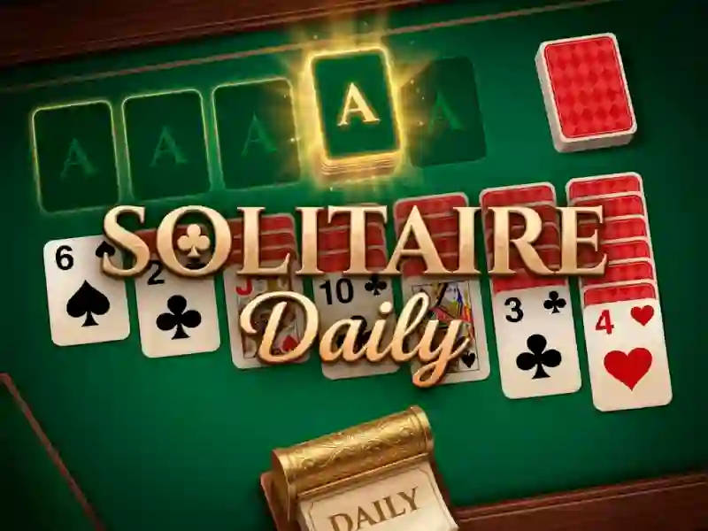 Gêm Solitaire Daily ar-lein