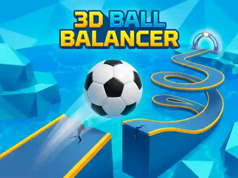 Gêm 3D Ball Balancer ar-lein