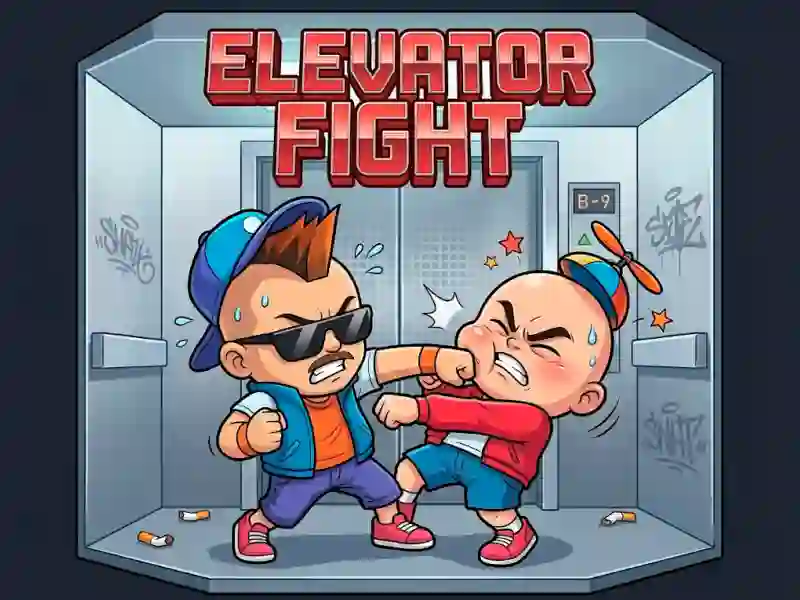 Gêm Elevator Fight ar-lein
