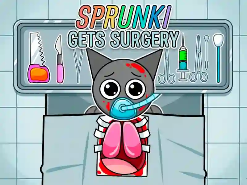 Gêm Sprunki Gets Surgery ar-lein