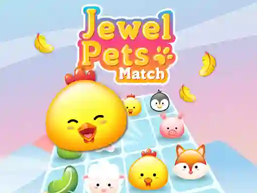 Gêm Jewel Pets Match ar-lein