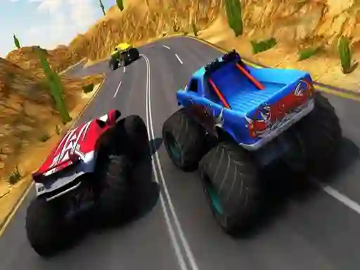 Gêm Xtreme Monster Truck & Offroad Fun ar-lein