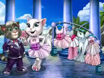 Gêm Angie Summer Wedding! ar-lein