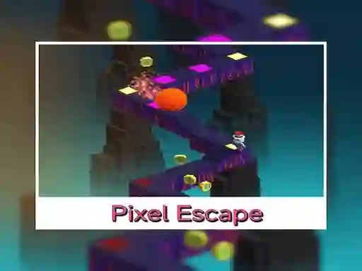Gêm Pixel Escape ar-lein