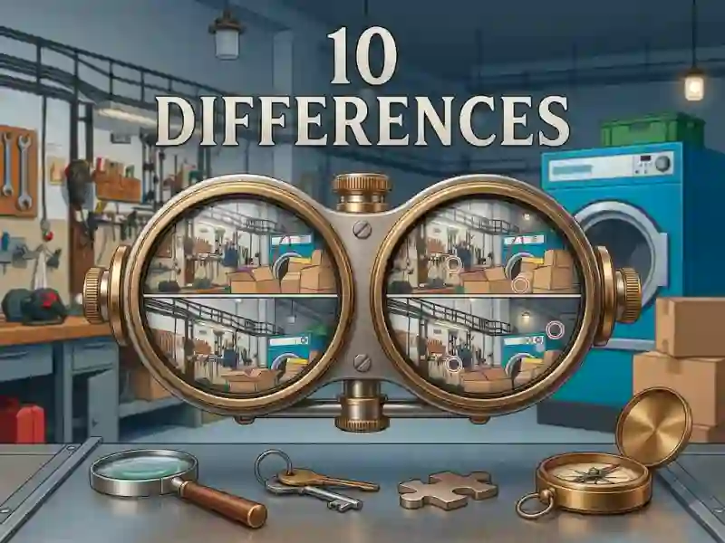 Gêm 10 Differences ar-lein
