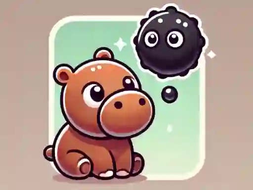 Gêm Hide Moodeng Hippo! ar-lein
